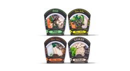 Asian-Inspired Soups, authenticity in skin packaging 