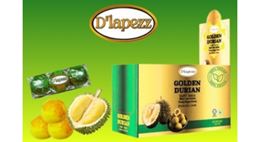 Golden durian tart ball (vegan)   