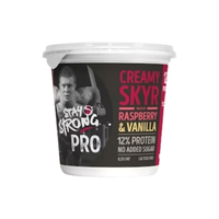 Stay Strong Pro raspberry vanilla protein skyr